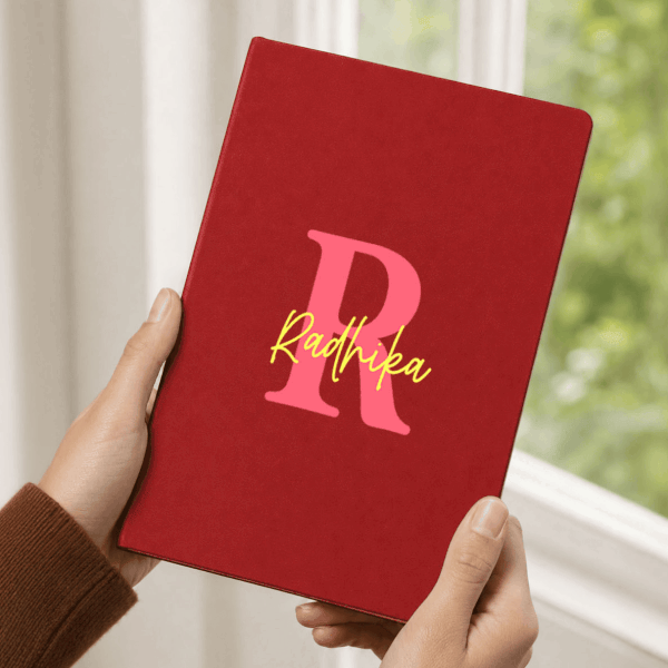 Classic Initial Signature Notebook