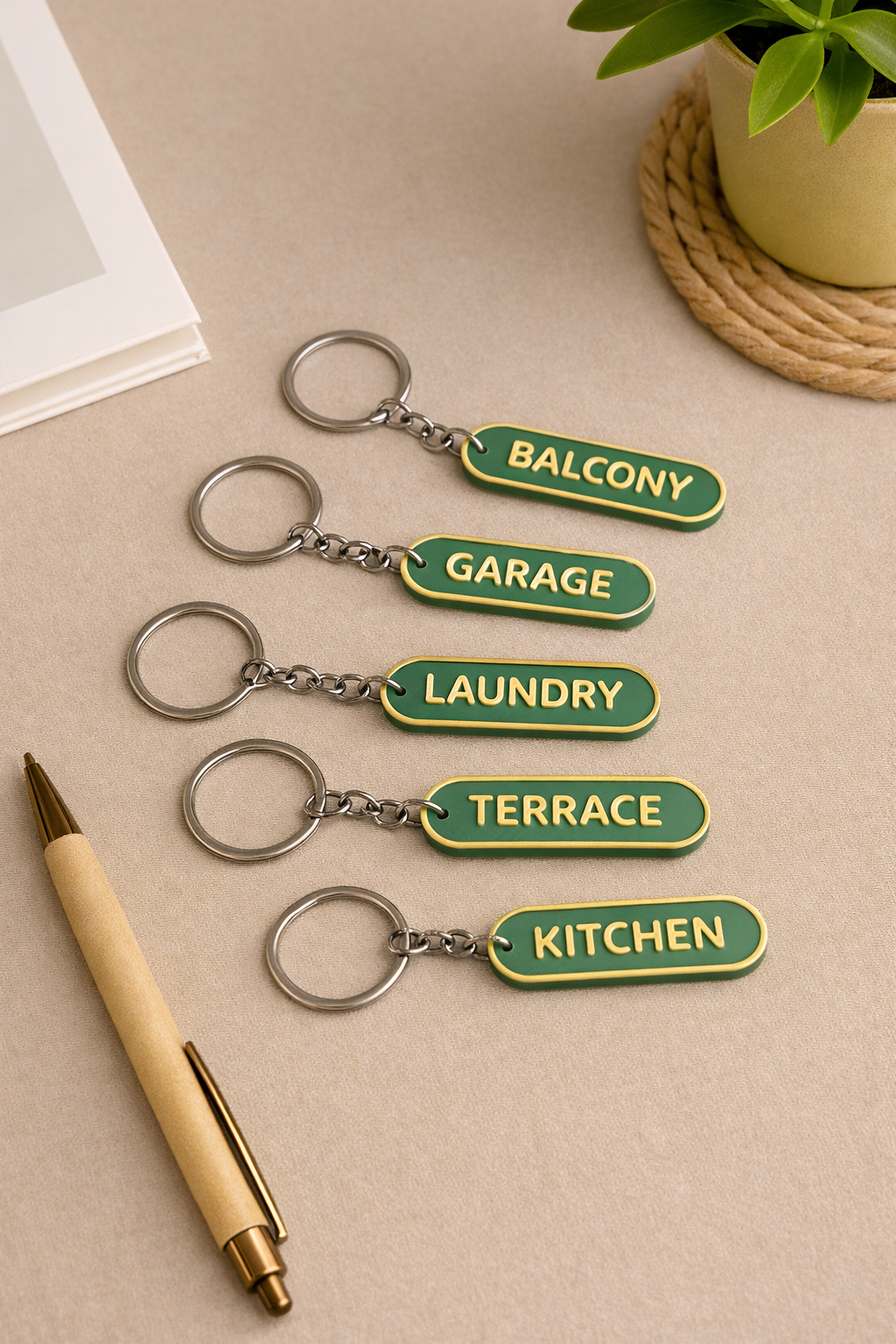 Utility Keychains – Taffy Notes