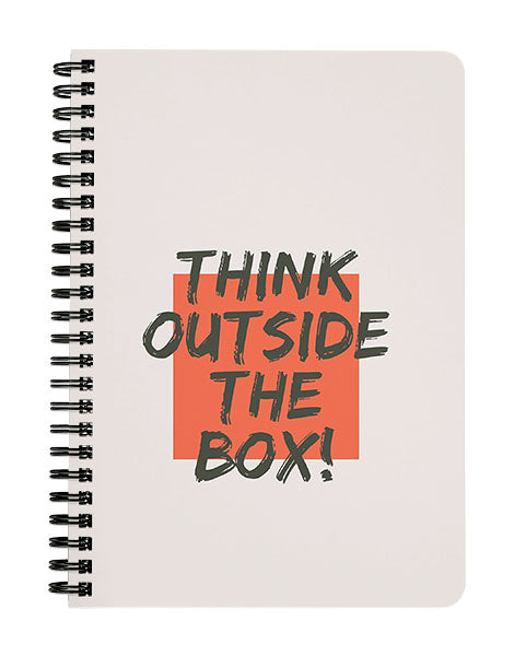 Think Outside the Box Notebook