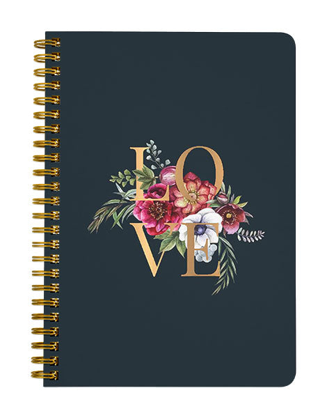 Love Floral Notebook