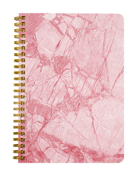 Pink Water colour Marble Notebook