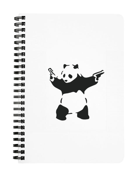 Panda With Guns Notebook