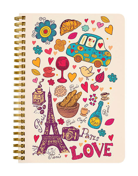 Paris Love Notebook