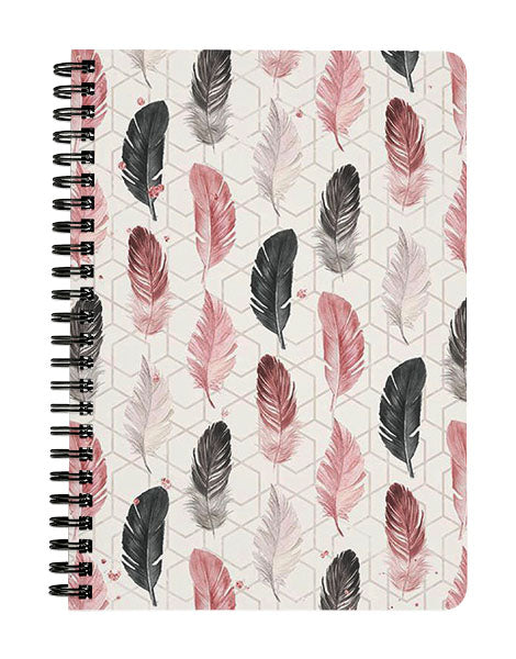 Feathers and Geometry Notebook