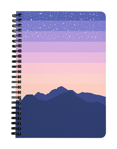 Minimal Gradient Sky Notebook