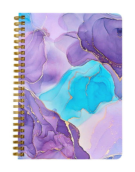 Abstract Colourful Marble Notebook