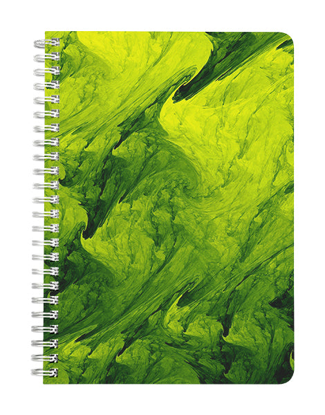Abstract Colorful Paint Notebook