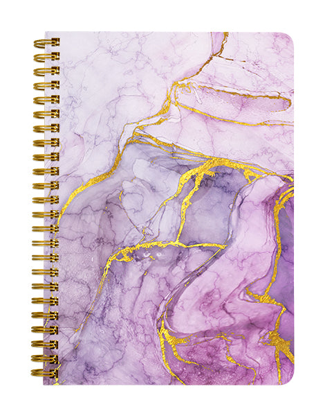 Beautiful Marble with Golden Veins Notebook