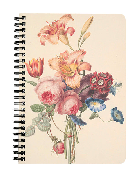 Beautiful Watercolor Floral Notebook