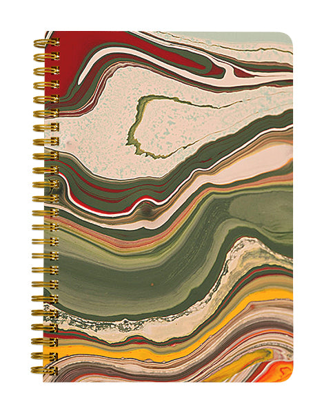 Colourful Marble Abstract Notebook