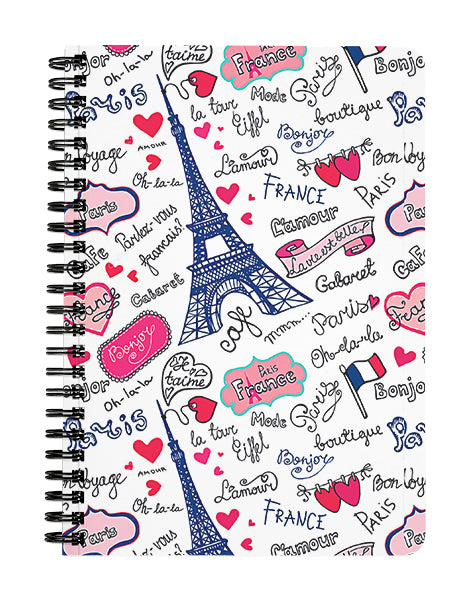 Eiffel Tower France Paris Notebook