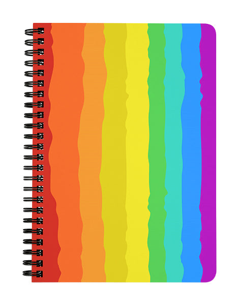 Modern Rainbow Notebook