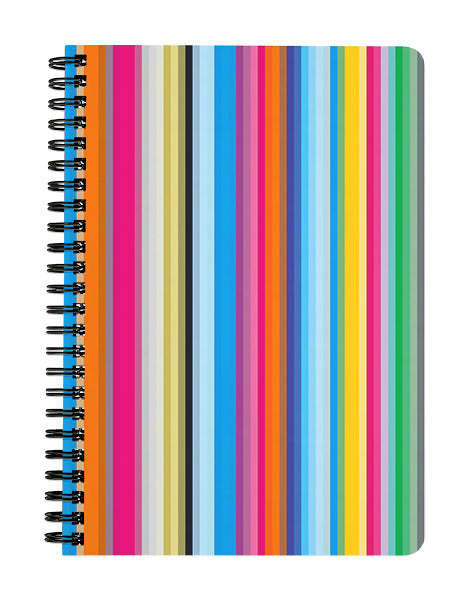 Rainbow Colourful Abstract Simple Notebook