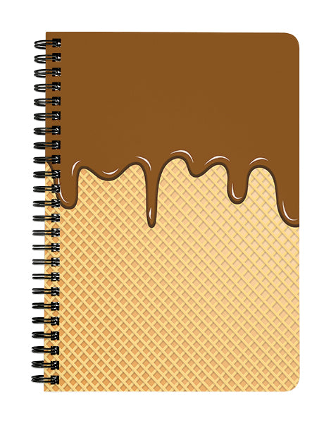 Simple Chocolate Ice Notebook
