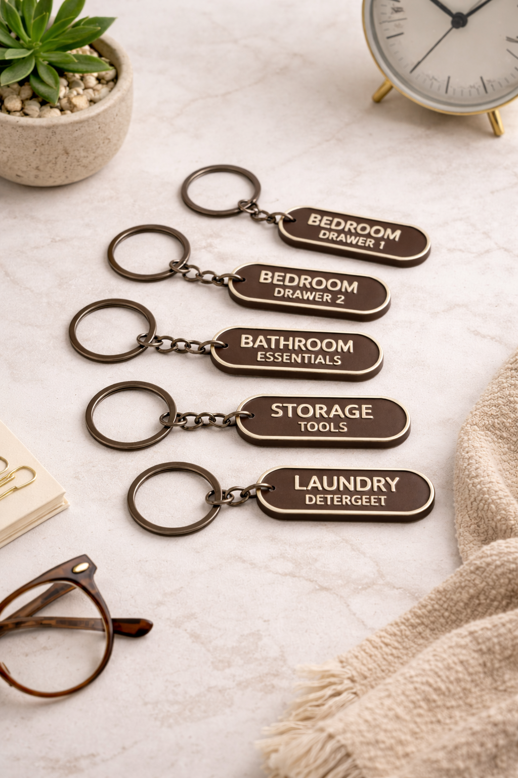 Utility Keychains – Taffy Notes