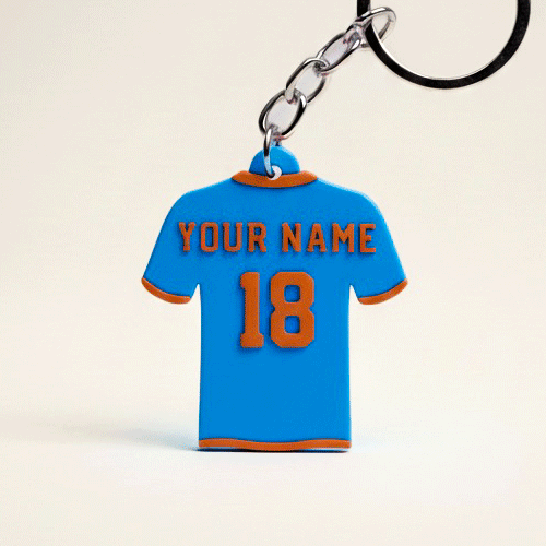 Jersey Keychain