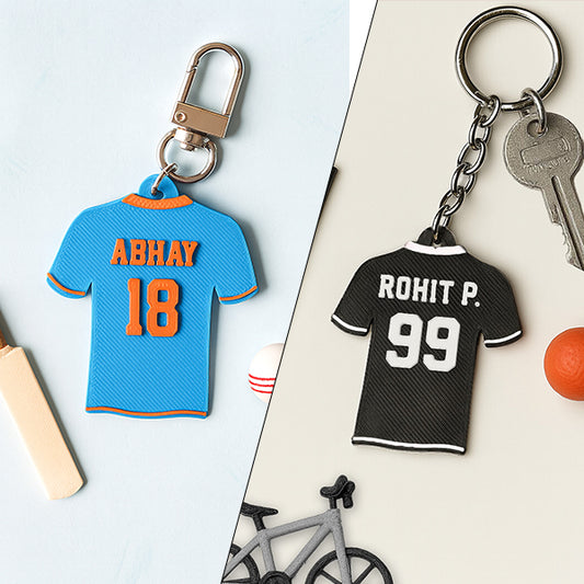 Jersey Kechains & Bag Tags
